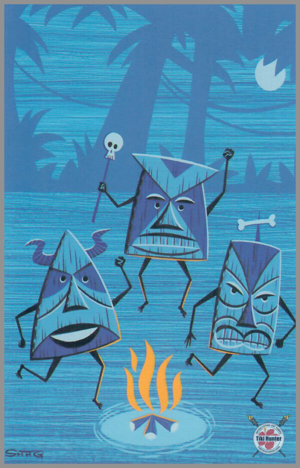The Art of Shag - Tiki Drink - Recipe Card #A1