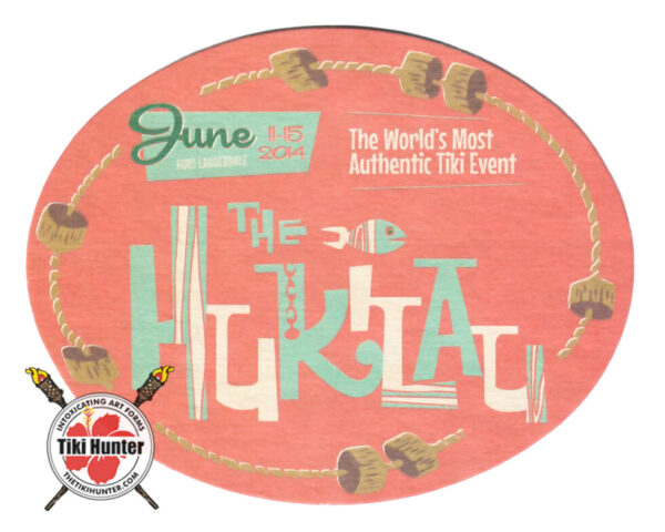 Mai-Kai - Hukilau 2014 - Drink Coaster