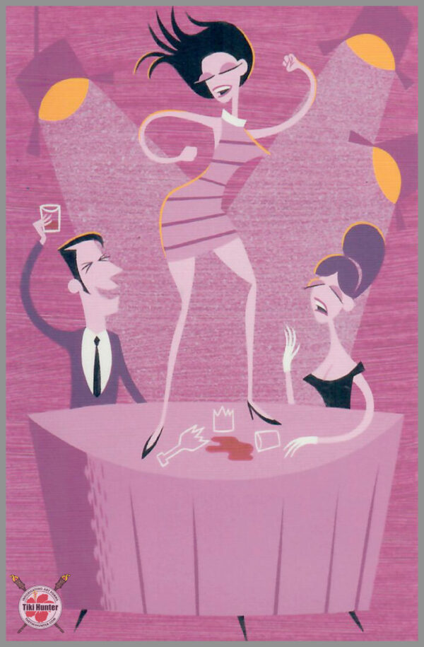 The Art of Shag - Tiki Drink - Recipe Card #A7