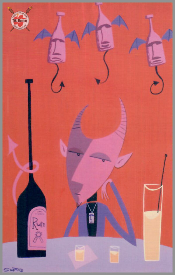 The Art of Shag - Tiki Drink - Recipe Card #B2