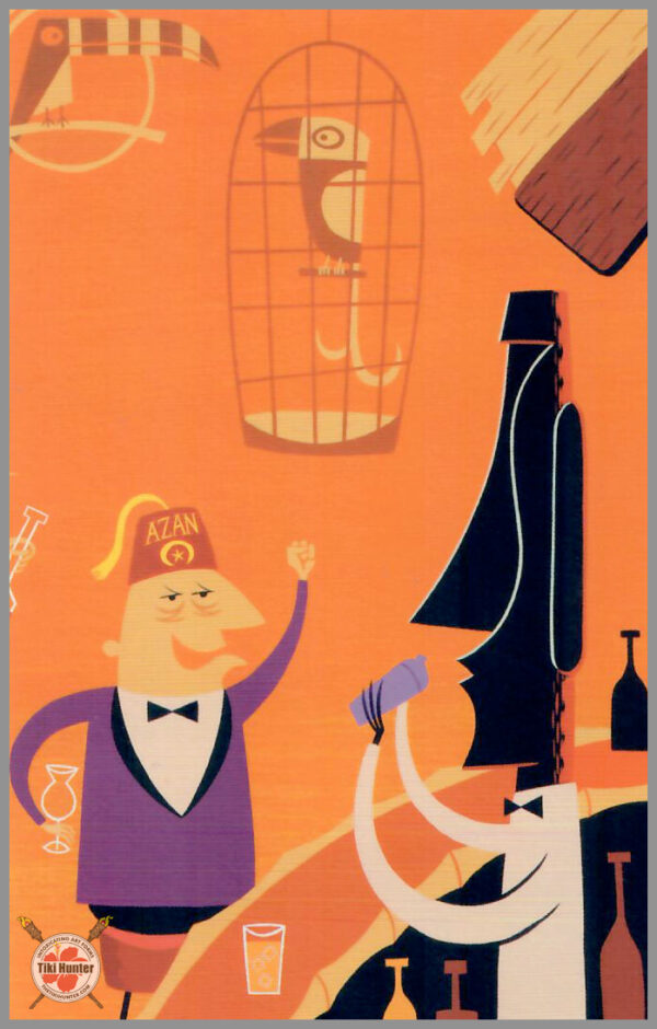 The Art of Shag - Tiki Drink - Recipe Card #B9