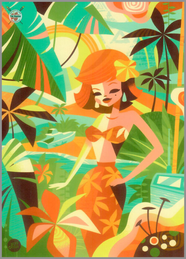 Tropical Tiki Twist - Art Print #5