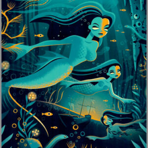 Tropical Tiki Twist - Art Print #6