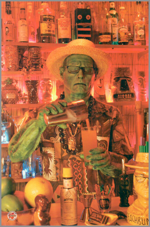 The Art of Beachbum Berry - Zombie - Postcard Unposted #1