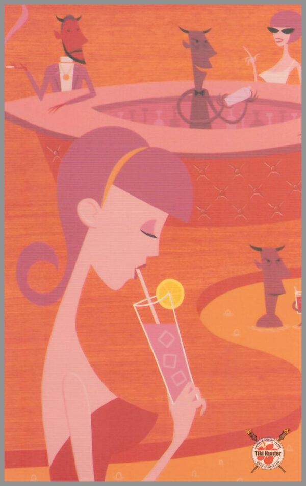 The Art of Shag - Tiki Drink - Recipe Card #D4