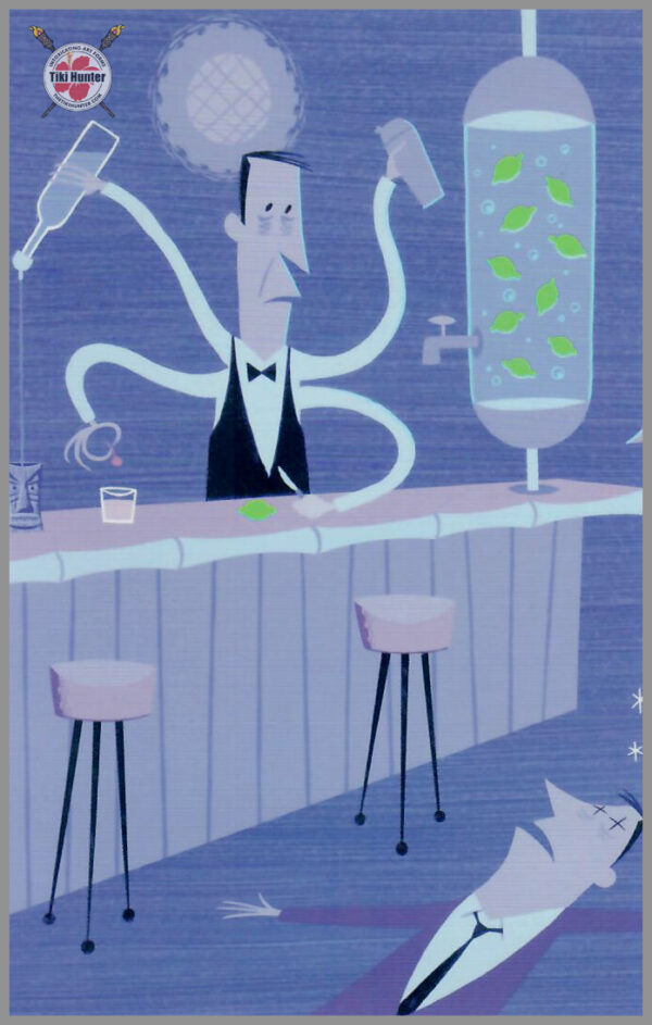 The Art of Shag - Tiki Drink - Recipe Card #E9