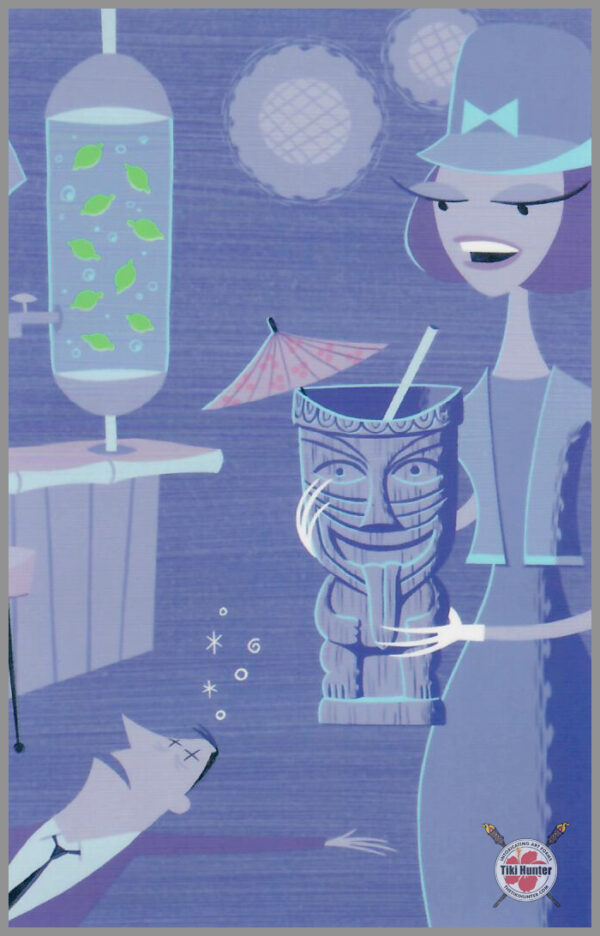 The Art of Shag - Tiki Drink - Recipe Card #F3