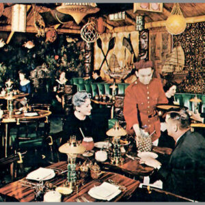 Polynesian Tiki Bar - Kon-Tiki - Postcard Unposted #2