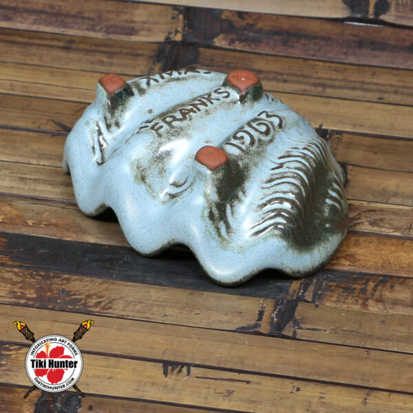 Frankoma Clam Shell Dish - Christmas Card
