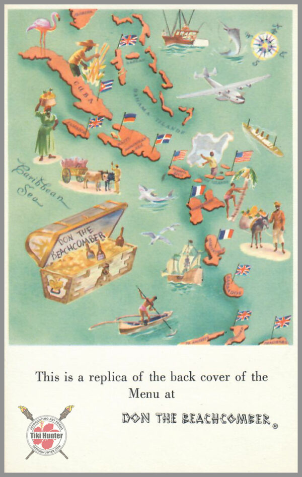 Don The Beachcomber - Postcard Unposted #1