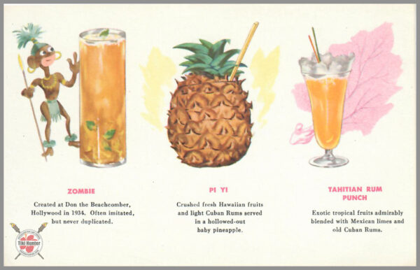 Don The Beachcomber - Postcard Unposted #2