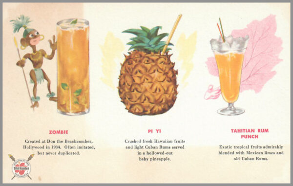 Don The Beachcomber - Postcard Unposted #3