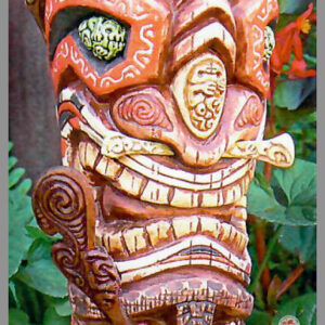The Art of Crazy Al Evans - Bone Productions - Tiki Ad Card #4
