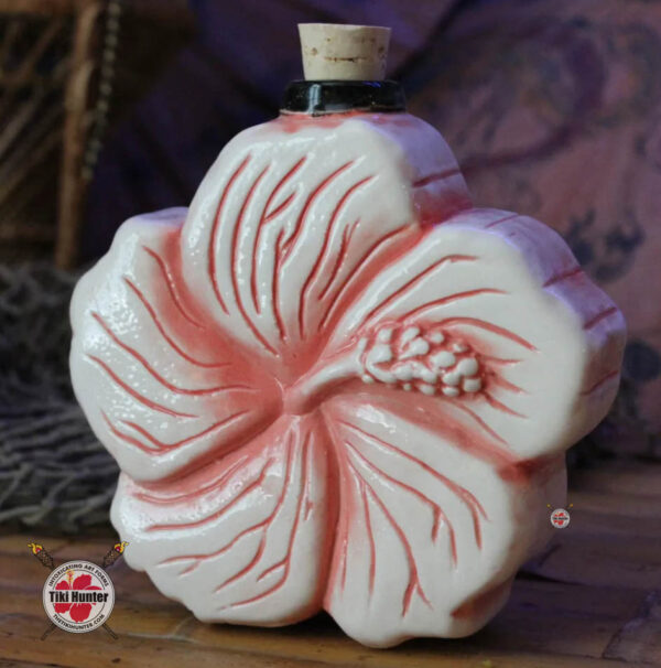 Tiki Flask - Taboo Relics - Hibiscus Flower - LE