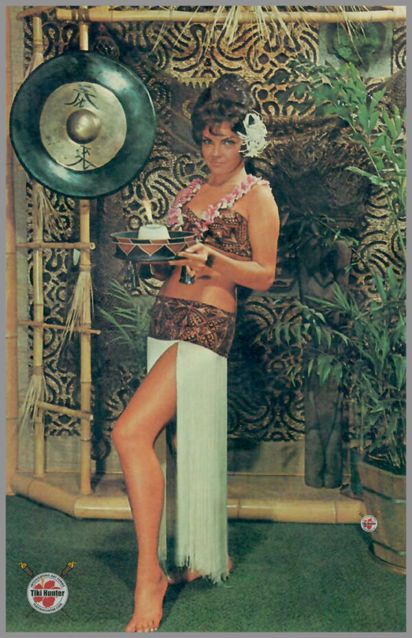 Polynesian Tiki Bar - Kahiki Supper Club - Postcard Unposted #2