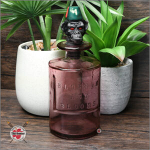 Tiki Decanter - Kin Pottery - Russian Monkey - Fez - Two-Tone