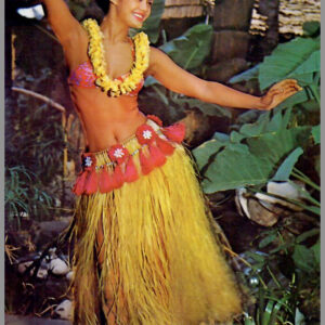 Polynesian Tiki Bar - Don The Beachcomber - Postcard Unposted #8