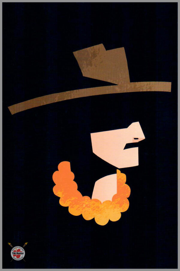 Polynesian Tiki Bar - Don The Beachcomber - Postcard Unposted #B1