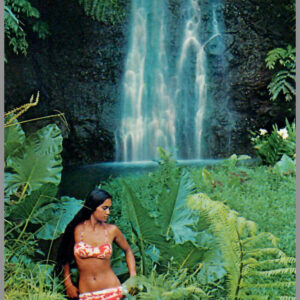 Polynesian Beauty - Hawaiian Wahine Series - Postcard Unposted #5