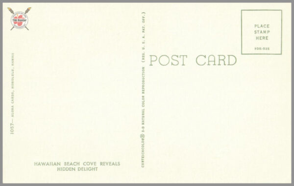 Topless Island Girl - Oahu Series - Postcard Unposted #5