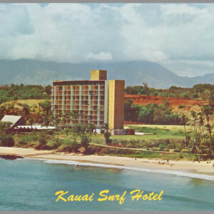 Polynesian Tiki Resort - Kauai Surf Hotel - Postcard Unposted #1