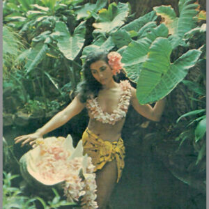 Polynesian Beauty - Hawaiian Wahine Series - Postcard Unposted #7