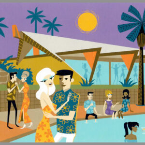 The Art of Shag - Modernism Week 2026 - Tiki Ad Card #3